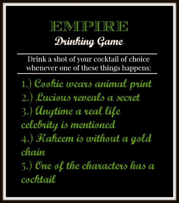 Empire Drinking Game