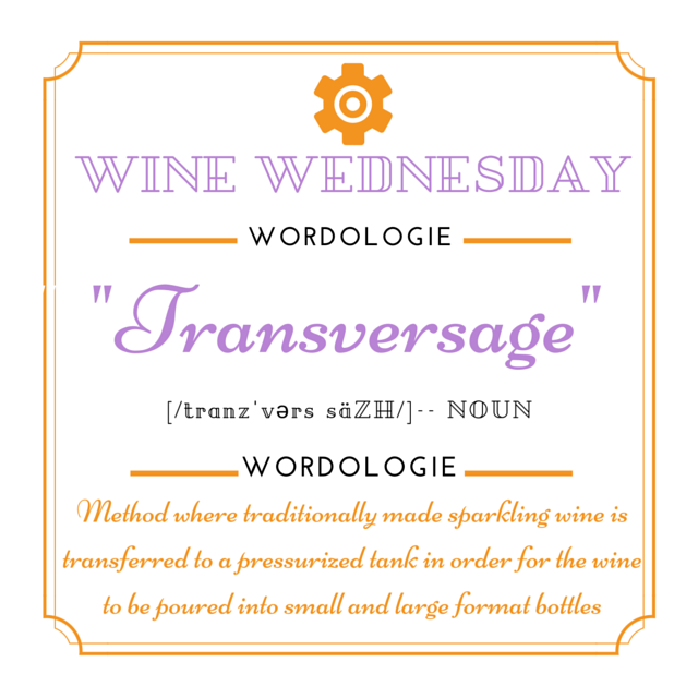 Wine Wed Word Transversage def