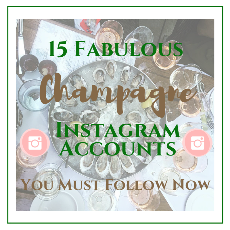 Champagne Instagram Accounts graphic