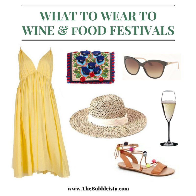 WHAT TO WEAR TO WINE AND FOOD FESTIVALS