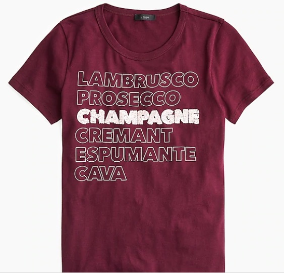 Gift Guide IV J Crew Champagne tee