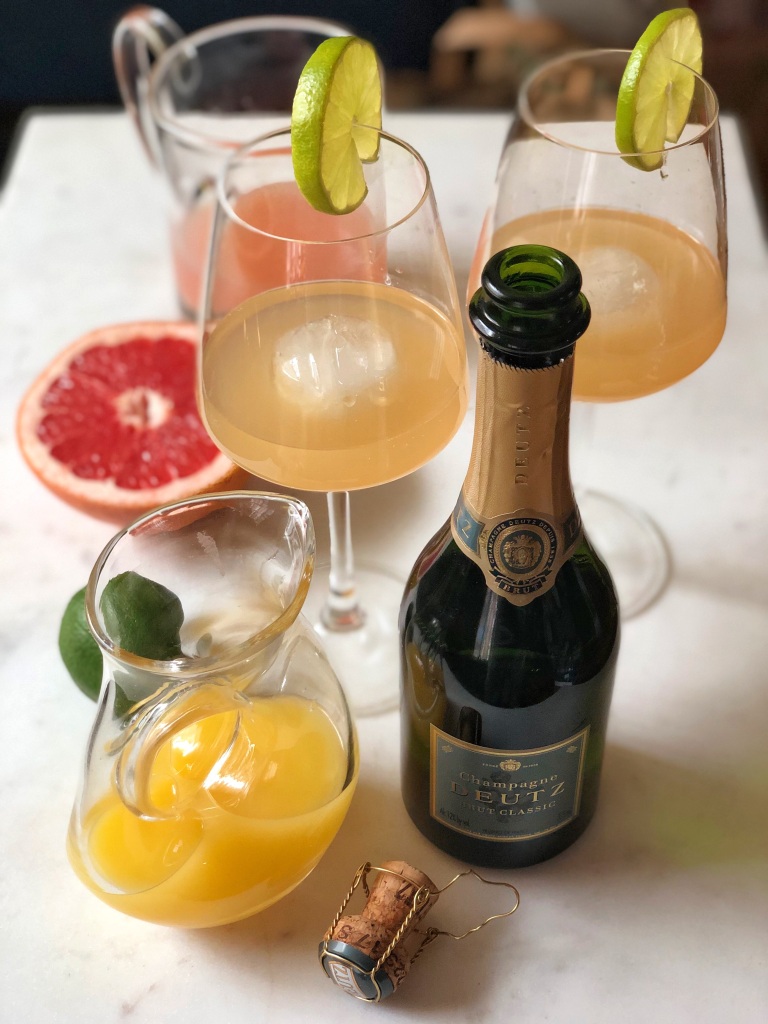PALOMIMOSA-cocktails and Deutz champagne